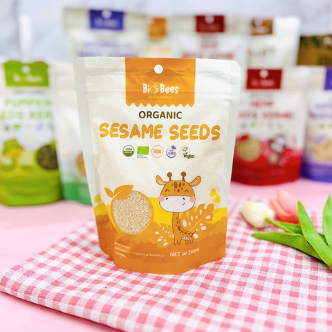 BioBees - Hạt Vừng/Mè Hữu Cơ 200g