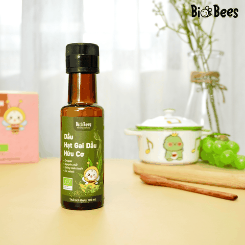BioBees - Dầu hạt gai dầu hữu cơ 100ml
