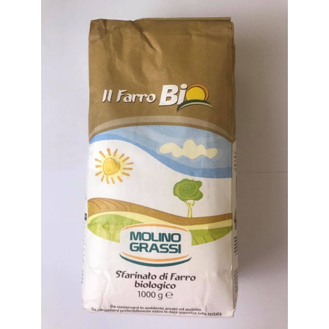 Bột mì spelt hữu cơ Molino Grassi 1kg