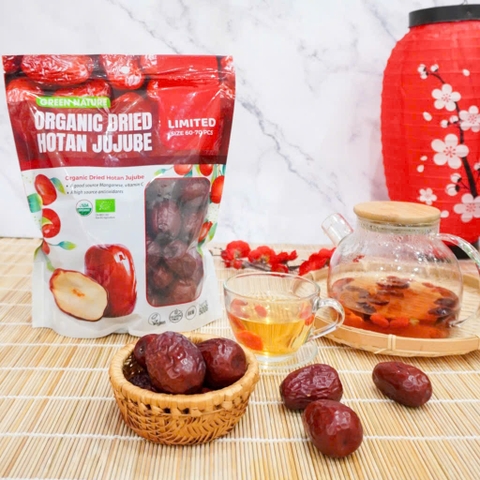 Táo Đỏ Hotan Hữu Cơ Green Nature 500gr ( Siêu VIP)