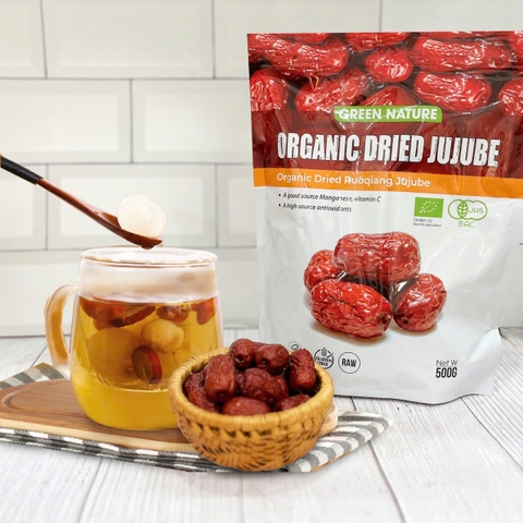 Táo Đỏ Rouqiang Hữu Cơ Green Nature 500gr