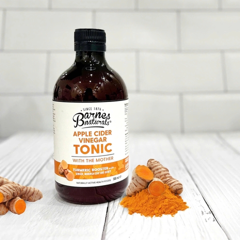 Giấm táo Tonic - Kháng Sinh Tự Nhiên Barnes Natural 500ml ( có giấm cái)