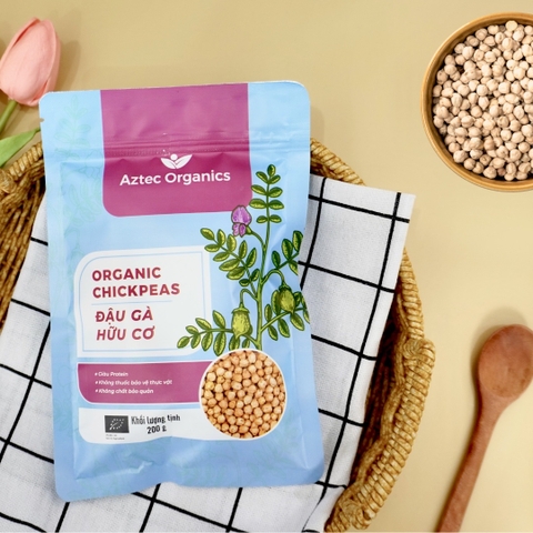 Aztec Organics Đậu Gà Hữu Cơ