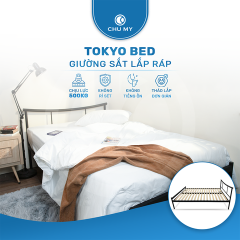 Giường Sắt Tokyo Bed