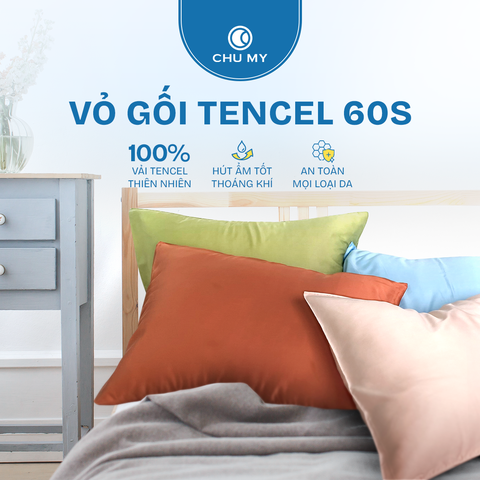 Vỏ gối Tencel 60S