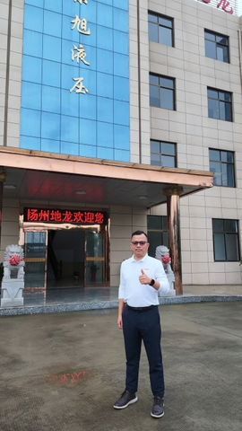 Tham quan nhà máy sản xuất máy khoan kích ống ngầm và máy khoan TBM Dương Châu Địa Long