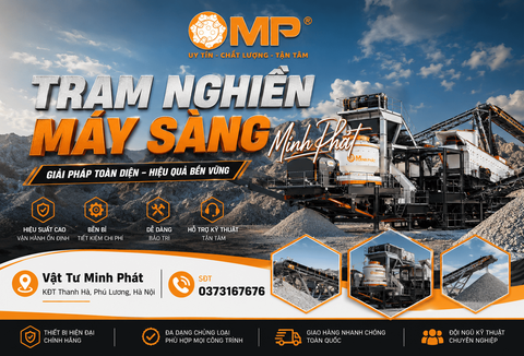 Trạm Nghiền Đá Di Động – Giải Pháp Nghiền Sàng Linh Hoạt, Tiết Kiệm Chi Phí Cho Mọi Công Trình