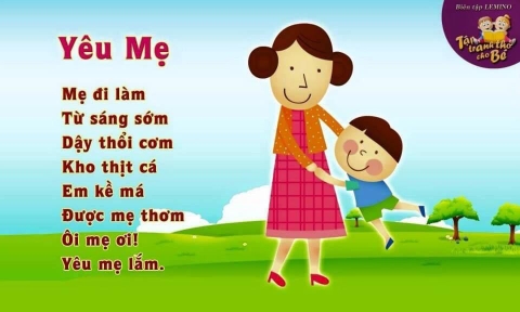 BÉ TẬP NÓI QUA CÁC BÀI THƠ HAY
