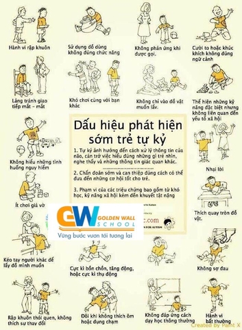DẤU HIỆU PHÁT HIỆN SỚM TRẺ TỰ KỶ