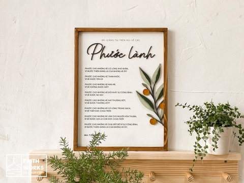 Beatitude  | Joshua chữ nhật