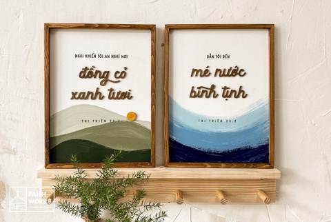 Green pasture | Joshua chữ nhật