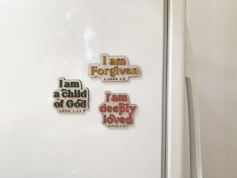 Affirmation (Bộ 3 miếng) - Fridge Magnet