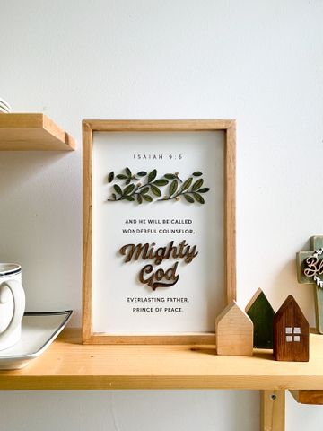 Leaf bundle | Mighty God | Joshua chữ nhật