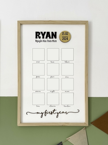 Baby's first year | Joshua chữ nhật