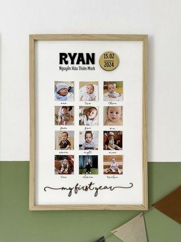 Baby's first year | Joshua chữ nhật