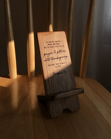 Plain wood - Phone Stand