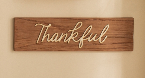 Thankful - Grace Thanh gỗ S
