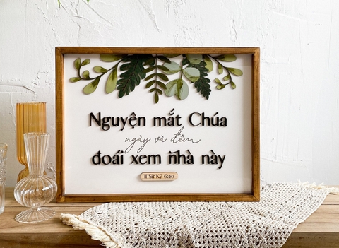 Joshua Nguyện mắt Chúa