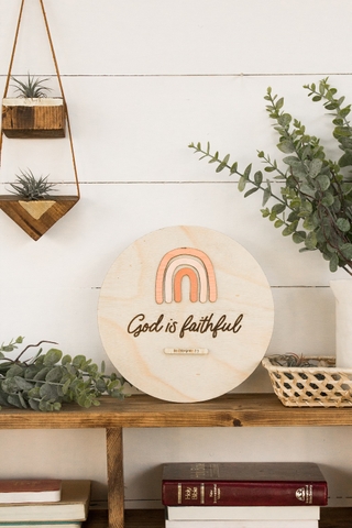 Orange rainbow - Selah tròn