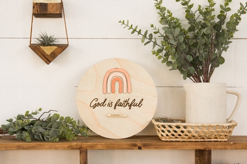 Orange rainbow - Selah tròn