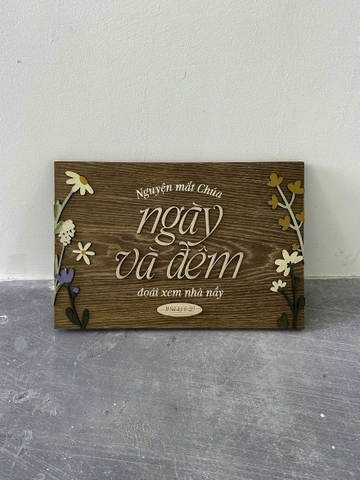 Nguyện mắt Chúa ngày đêm | Grace chữ nhật