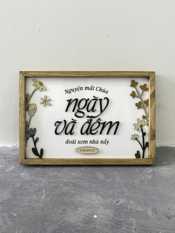 Camellia Garden | Nguyện mắt Chúa ngày đêm | Joshua chữ nhật