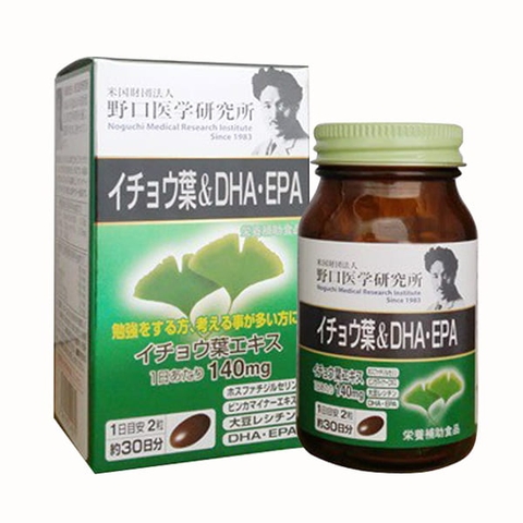 VIÊN UỐNG BỔ NÃO DHA EPA GINKGO NOGUCHI 60 VIÊN