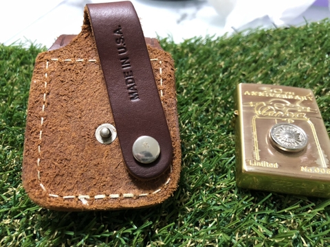 Zippo XII bản giới hạn+ Bao da nguyên bản