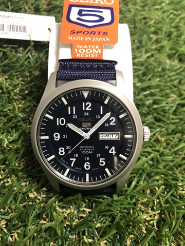 Seiko5 SPORTS (Ref.SNZG11J1)- Quân Đội