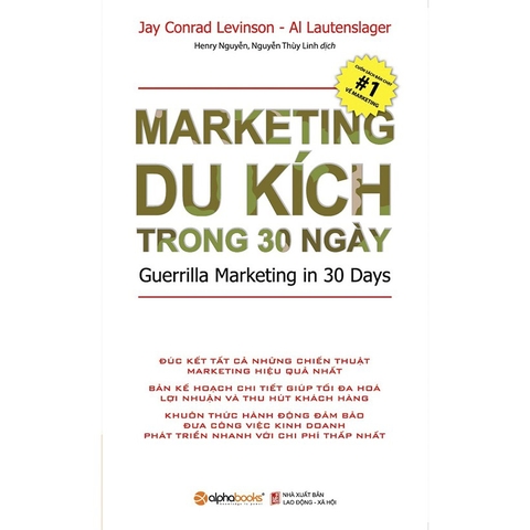 Sách - Marketing Du Kích Trong 30 Ngày (Tái Bản 2018)