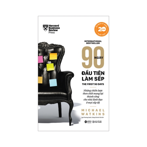 Sách - 90 Ngày Đầu Tiên Làm Sếp (Tái bản - Bìa cứng)