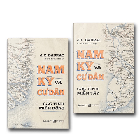 Sách Nam Kỳ Và Cư Dân ( 2 cuốn tặng kèm boxset )