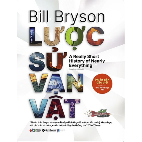 Sách - Lược Sử Vạn Vật - Phiên bản dành cho nhà khoa học nhí