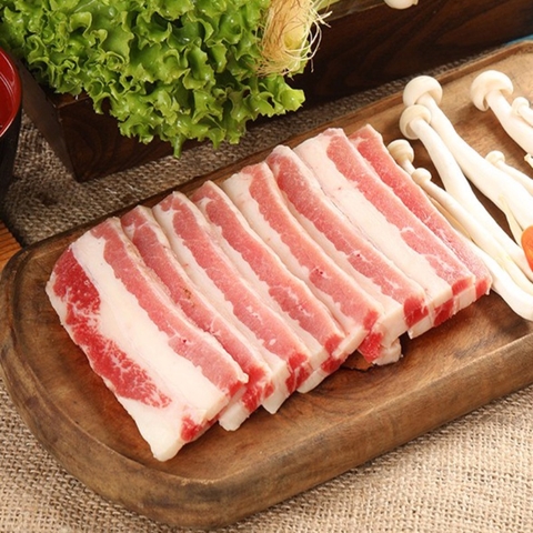 Ba chỉ bò Mỹ nướng