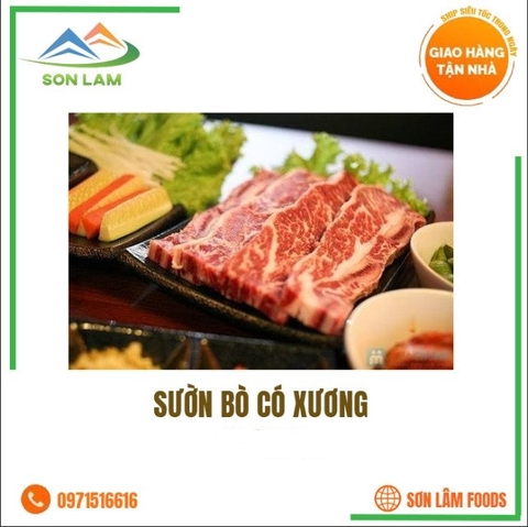 SƯỜN NON BÒ CÓ XƯƠNG