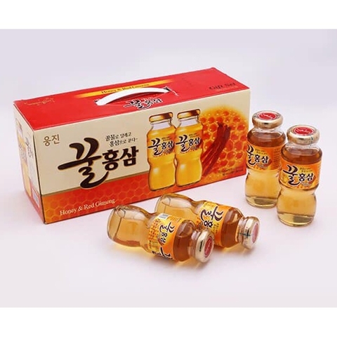 Nước hồng sâm mật ong Woongjin 180ml | 꿀홍삼 180ml