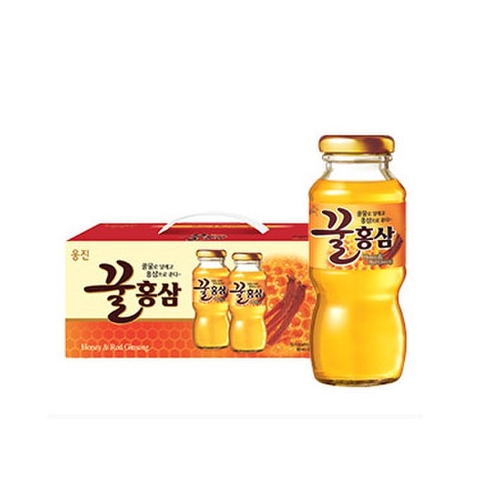 Nước hồng sâm mật ong Woongjin 180ml | 꿀홍삼 180ml