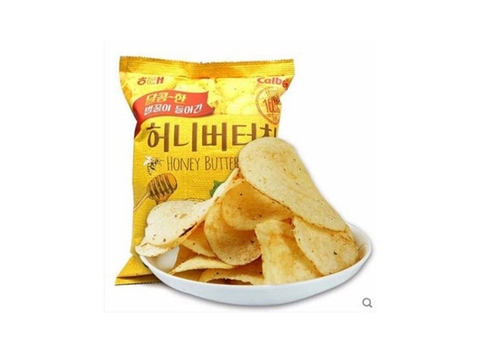 Snack bơ mật ong phô mai tươi 60g 해태 허니버터칩 60g