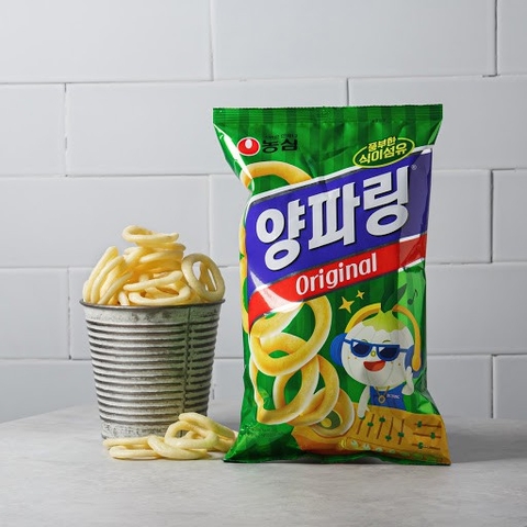 Bánh snack hành tây Nongshim 84g 농심 양파링 84g