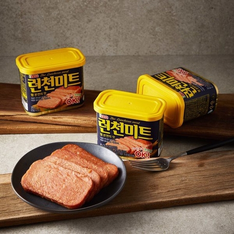 Thịt Hộp Lotte Lunchoen Meat 340g | 한성 런천미트 340g