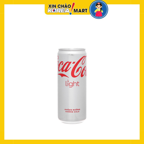 COCA LIGHT KHÔNG ĐƯỜNG 320ml