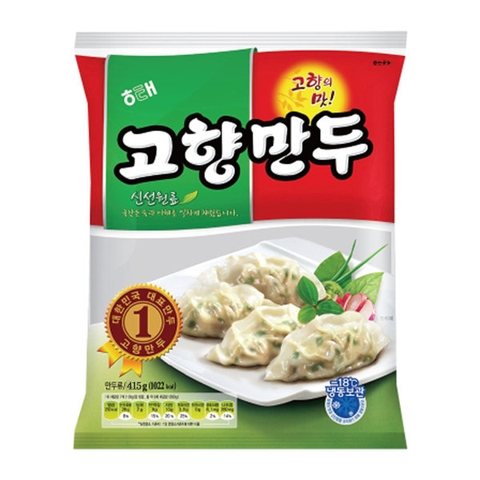 Bánh Mandu há cảo Haitai vị truyền thống 378g | 해태 고향만두 378g