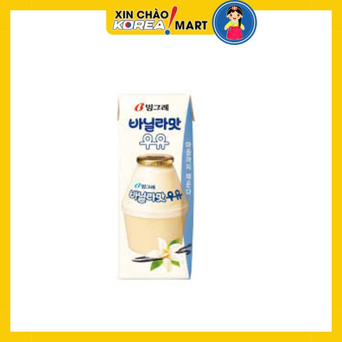Sữa tiệt trùng Binggrae vị Vanilla 200ml
