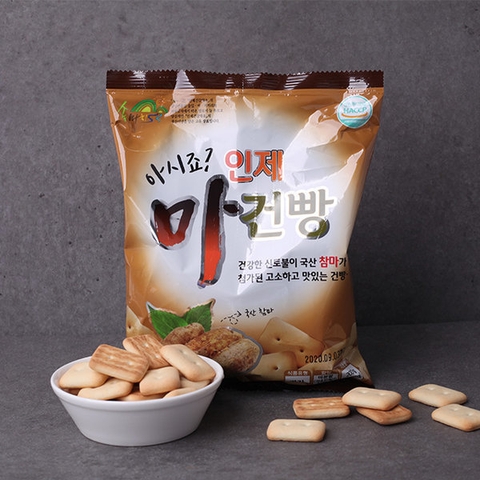 [인제] 마 건빵 200g - Bánh quy khoai lang 200g