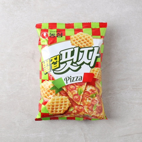Bánh snack NongShim vị pizza 90g | 벌집핏자 90g
