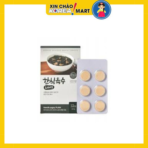 Gia vị nêm [심안어담] 한식육수 오리지널 33.6g