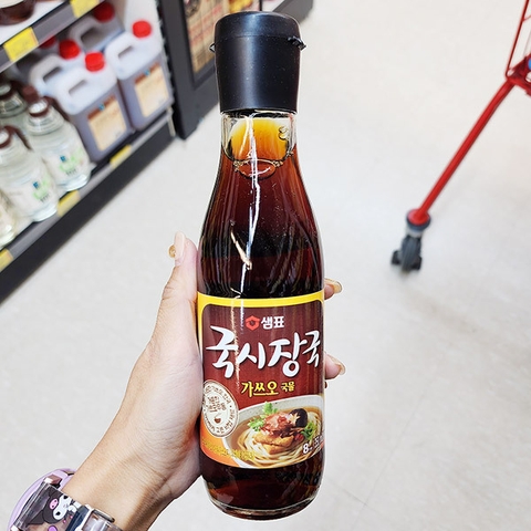 Nước sốt mì Katsuo Sempio 350ml 샘표 국시장국 가쓰오국물 350ml