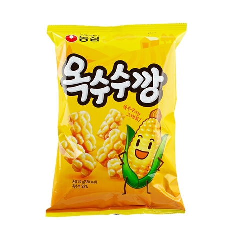 Bánh snack bắp Nongshim 70g | [농심] 옥수수깡 70g