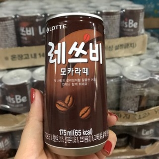 Cà phê uống liền Let’s Be Mocha Latte Lotte 175ml | 레쓰비 모카 175ml