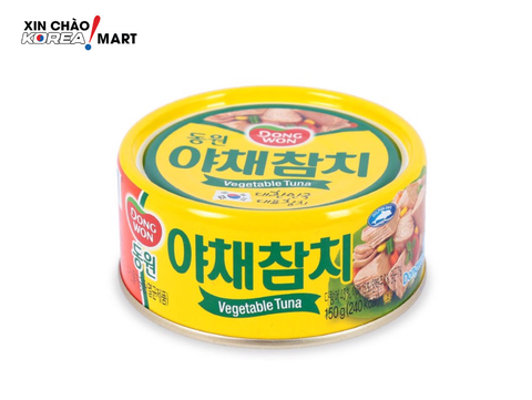 Cá ngừ rau củ Dongwon 150g | 동원 야채참치 150g